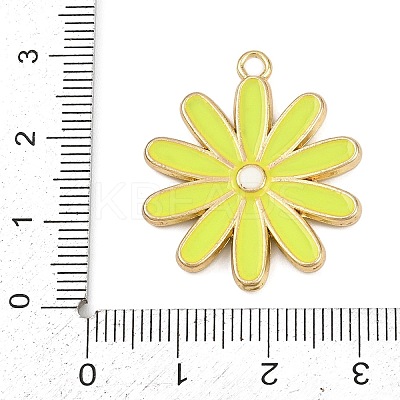 Alloy Enamel Pendants ENAM-H002-02G-03-1