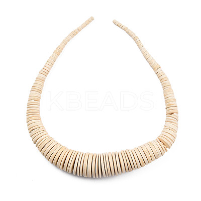 Coconut Beads Strands COCB-Q001-1-1