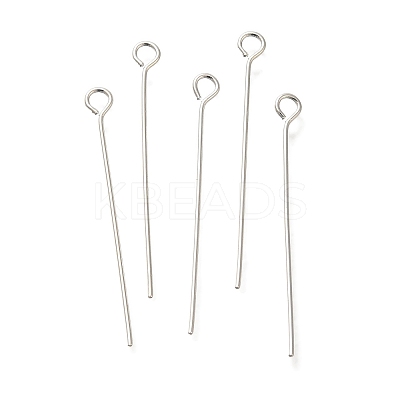 Brass Eye Pins KK-H502-02E-S-1