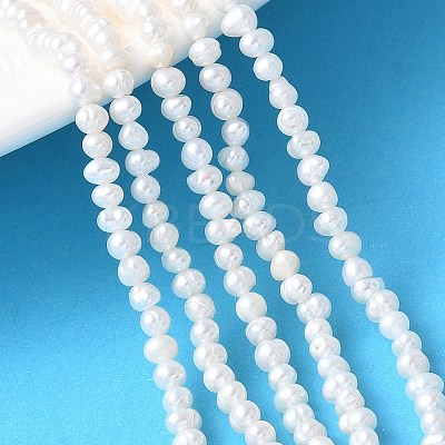 Natural Cultured Freshwater Pearl Beads Strands PEAR-I007-07K-01B-1