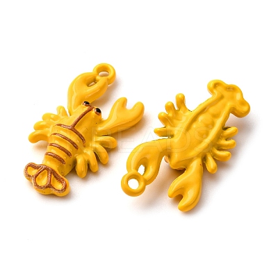 Baking Paint Alloy Pendants LS-FIND-G097-01B-1