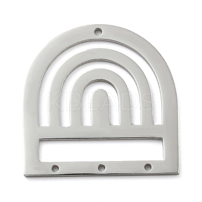 Non-Tarnish 304 Stainless Steel Chandelier Component Links STAS-B056-06P-02-1