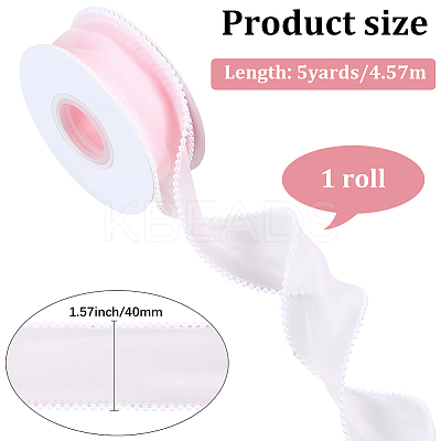 Polyester Lace Trim OCOR-WH20001-93B-1