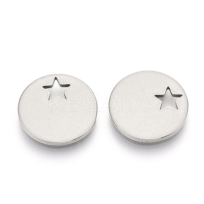 Non-Tarnish 304 Stainless Steel Charms X-STAS-T047-06-1