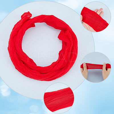 30Pcs Polyester Silk Flower Stockings Material AJEW-CY0002-29B-1