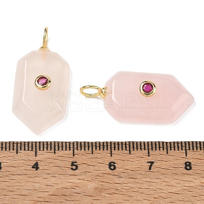 Natural Mixed Stone Pendants KK-CBAF9BC-20G-1