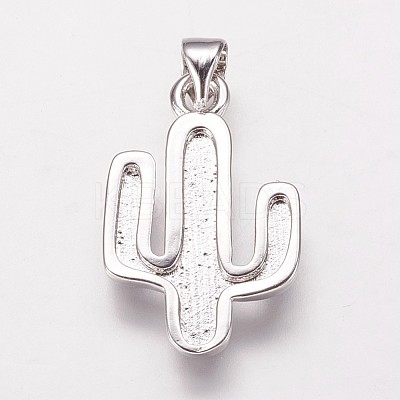 Brass Pendants KK-K207-04P-1