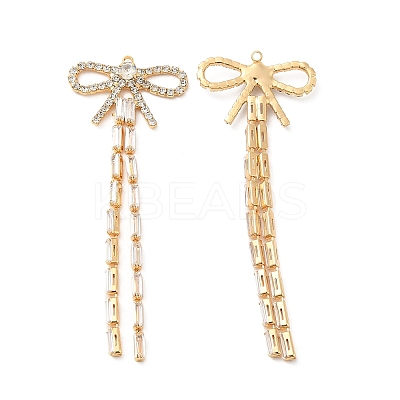 Brass Big Pendants KK-F086-73G-1