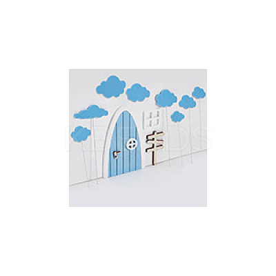 Wood Craft Supplies AJEW-WH0348-265A-1