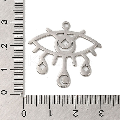 Non-Tarnish 201 Stainless Steel Pendants STAS-B049-03P-1