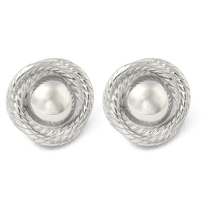 304 Stainless Steel Stud Earrings EJEW-D319-10P-1