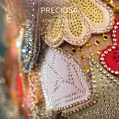 Preciosa® MAXIMA Crystal No Hotfix Flatback Stones Y-PRC-NSS8-30010-1
