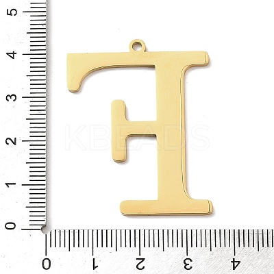 304 Stainless Steel Pendants STAS-C157-01G-F-1