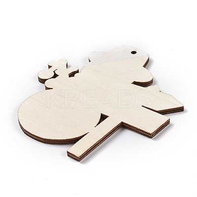 Christmas Wood Big Pendants LS-HJEW-O004-13-1