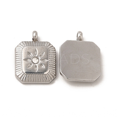 304 Stainless Steel Charms STAS-C070-24P-1