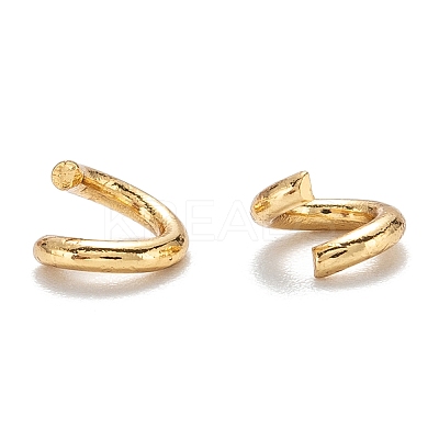 Ion Plating(IP) 304 Stainless Steel Open Jump Rings LS-STAS-F084-24G-01-1