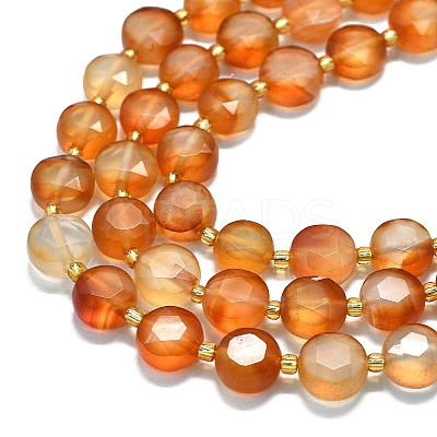 Natural Carnelian Beads Strands G-C116-A90-01-1