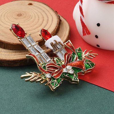 Christmas Theme Enamel Pins JEWB-F034-01A-1
