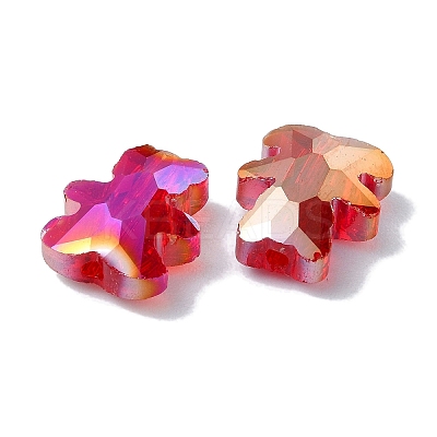 Electroplate Glass Beads EGLA-P059-01B-AB06-1