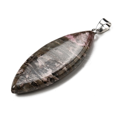 Natural Rhodonite Big Pendants G-F820-06M-1