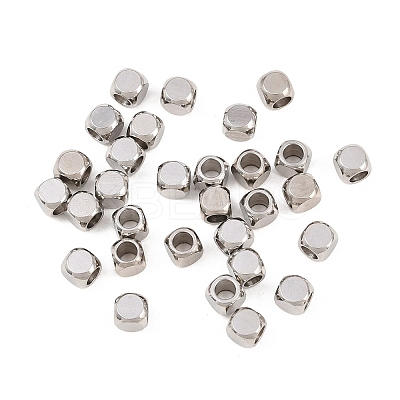 Tarnish Resistant 304 Stainless Steel Spacer Beads STAS-L233-062P-1