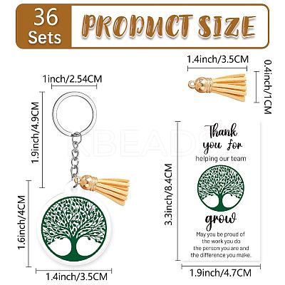 DIY Keychain Making Kits KEYC-CN0001-12C-14-1