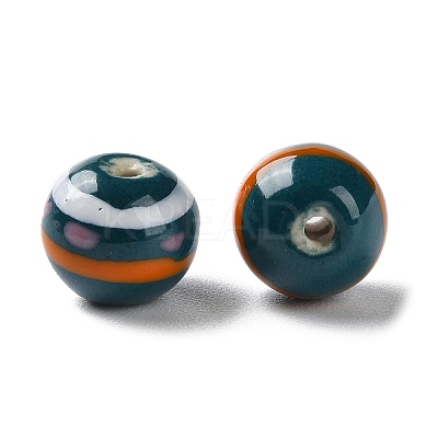 Handmade Porcelain Beads PORC-G011-02E-1