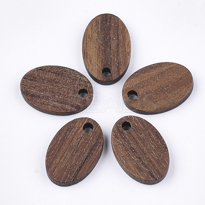 Walnut Wood Pendants WOOD-S054-35-1
