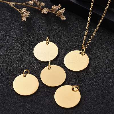 201 Stainless Steel Pendants STAS-S105-T637-2-16-1