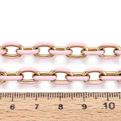 304 Stainless Steel Enamel Cable Chains CHS-ZX006-06C-1