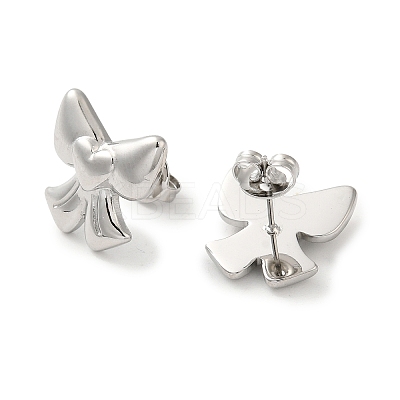 Non-Tarnish 304 Stainless Steel Stud Earrings for Women EJEW-G364-07P-1