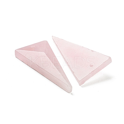 Natural Rose Quartz Pendants G-Q006-08D-1