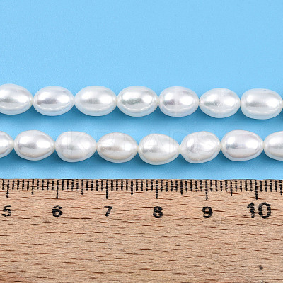 Natural Cultured Freshwater Pearl Beads Strands PEAR-N012-AA-01-1