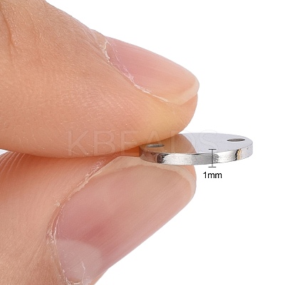 Tarnish Resistant 201 Stainless Steel Links Connectors STAS-S105-T613-1-10-1