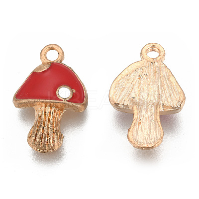 Alloy Enamel Pendants PALLOY-TAC0011-72LG-RS-1