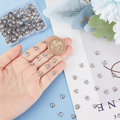 304 Stainless Steel Bead Caps STAS-UN0042-47-1