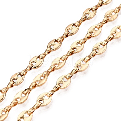 Iron Coffee Bean Link Chains CH-T005-11KCG-1