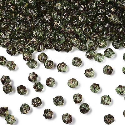 Picasso Transparent Glass Beads SEED-Q039-04D-1
