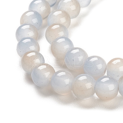Baking Paint Glass Beads Strands DGLA-R053-01D-1