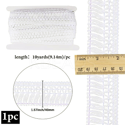Cotton Lace Fringes Tassel Trimmings OCOR-GF0005-07A-02-1