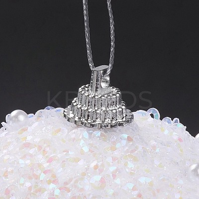 Christmas Ball Foam & Plastic Imitation Pearl Pendant Decoration FIND-G056-01D-1