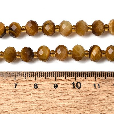 Natural Tiger Eye Beads Strands G-D105-B10-1