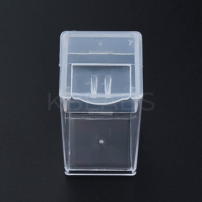 Plastic Bead Storage Containers CON-N012-08-1