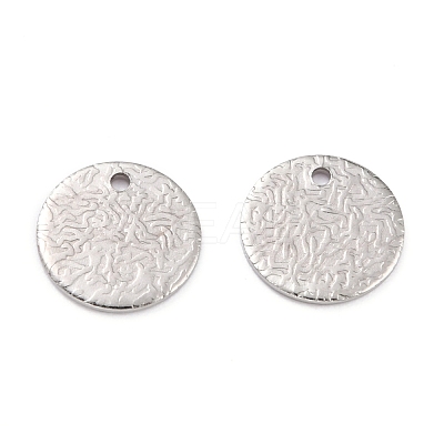 Tarnish Resistant 304 Stainless Steel Pendants STAS-P282-03P-1