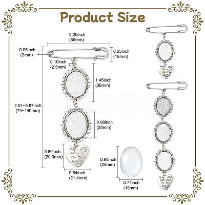 Iron Brooch JEWB-CJ00003-1