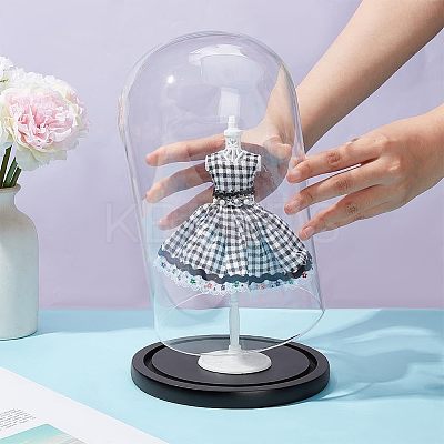Glass Dome Cover AJEW-WH0001-95A-1