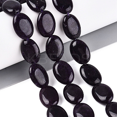Dyed Natural White Jade Beads Strands G-N370-01A-02-1