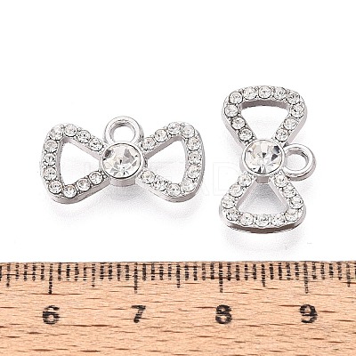 Alloy & Crystal Rhinestone Pendants PALLOY-T095-10P-1