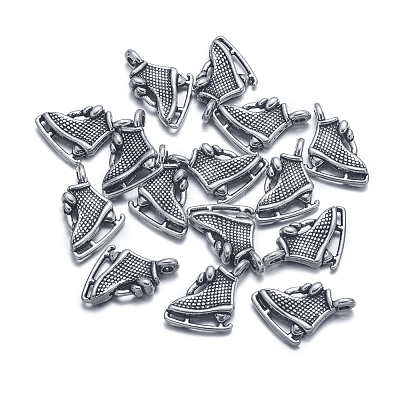 Hobby Pendants Tibetan Style Alloy Sport Pendants X-TIBEP-A100859-S-FF-1