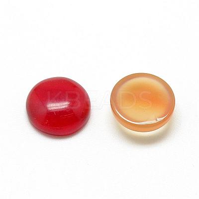 Natural Agate Cabochons G-R416-20mm-12-1